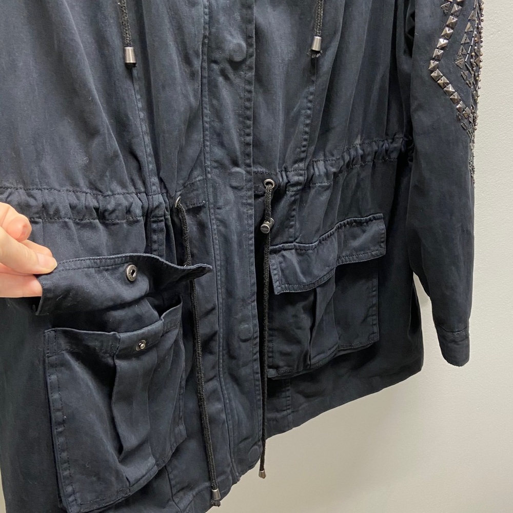 DONATED Torrid Embellished Hooded Anorak Jacket - Picture 7 of 11